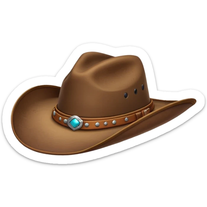 Cowboy hat  sticker