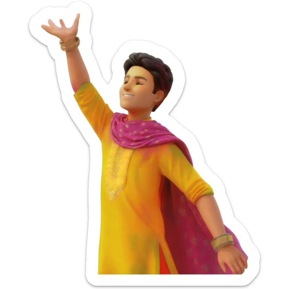 Holi Festival sticker