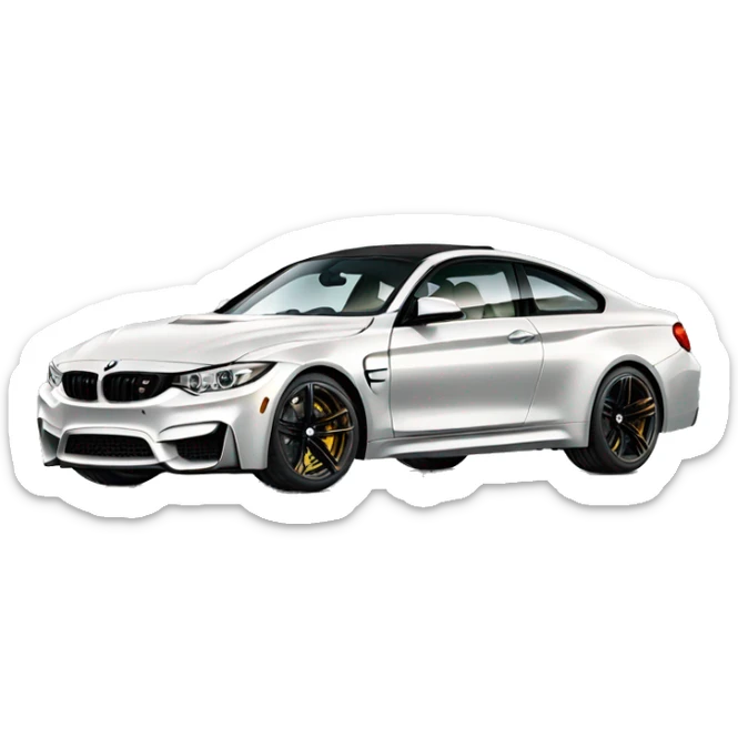 BMW m4  sticker