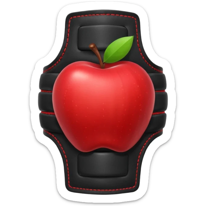 captain's armband of football emoji apple  sticker