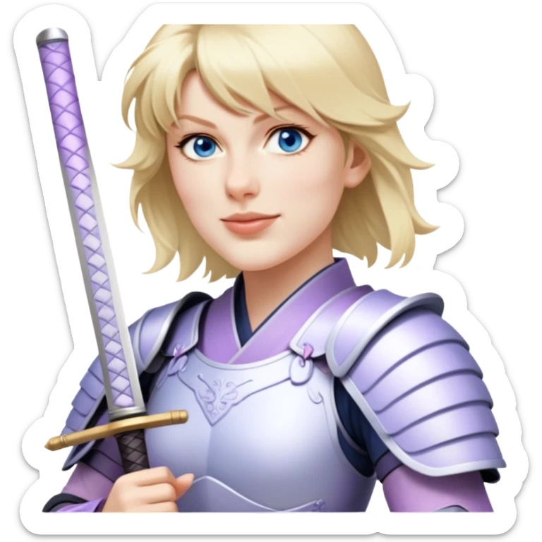 Gentle Samurai sticker