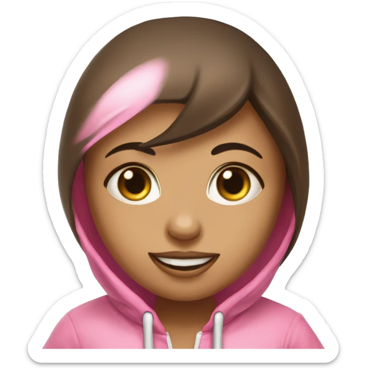 A woman who feeds a baby formula in a pink hoodie with the inscription “ANA” sticker