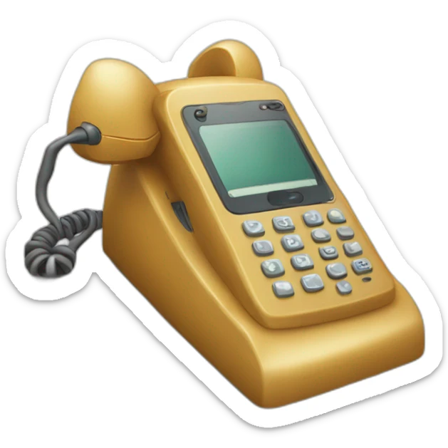 Téléphone sticker