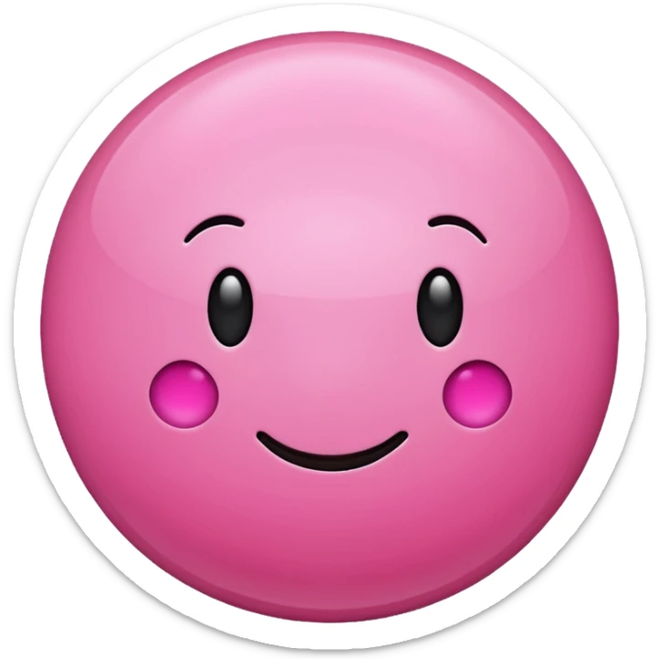 candy pink sticker
