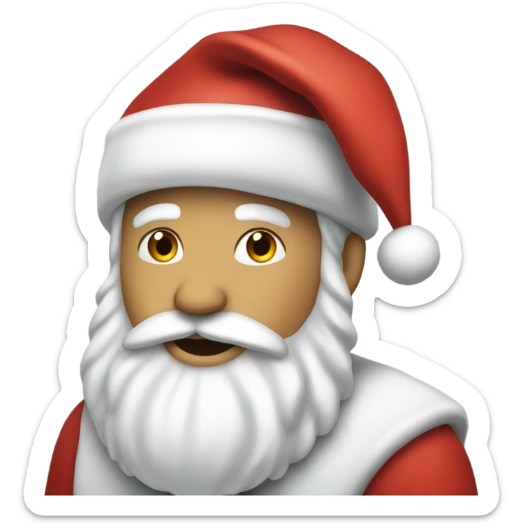 Santa sticker