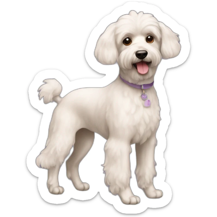 Caniche sticker
