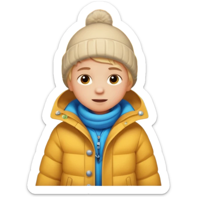 "“Winter Health for Kids: The Role of Vitamin D and Sunlight”
 sticker