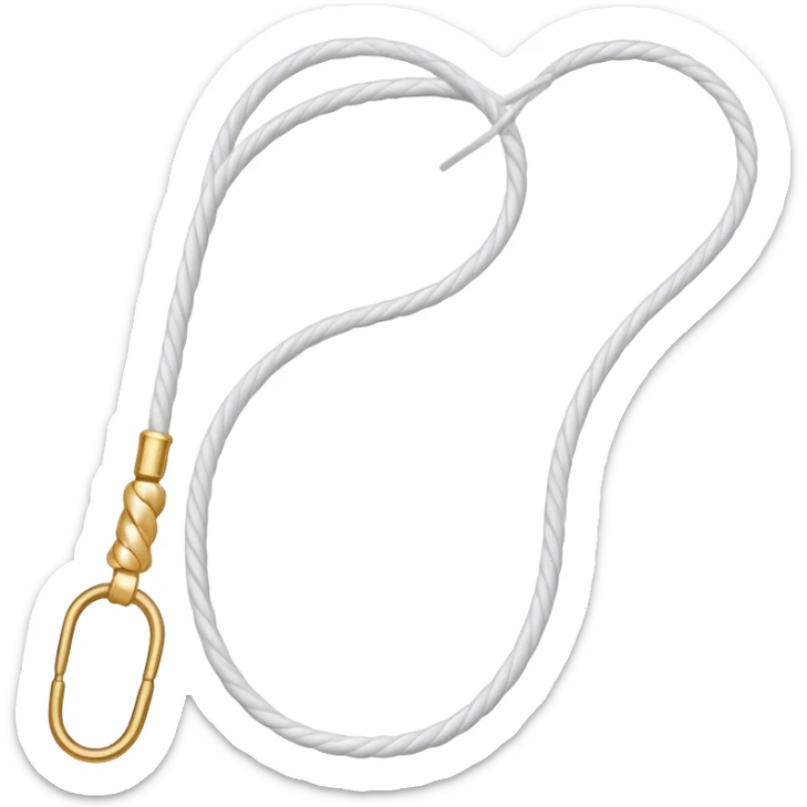 Lazo blanco  sticker