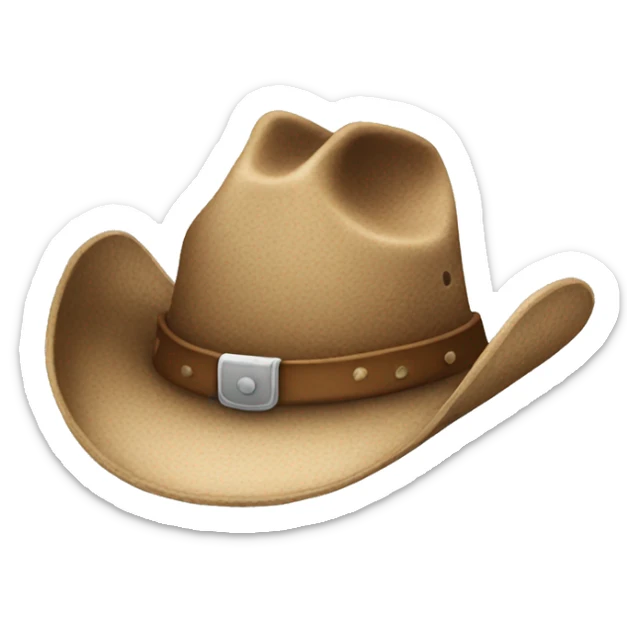 Cowboy hat  sticker