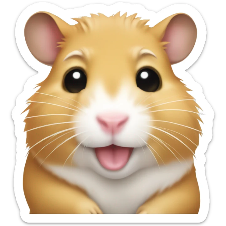Hamster sticker