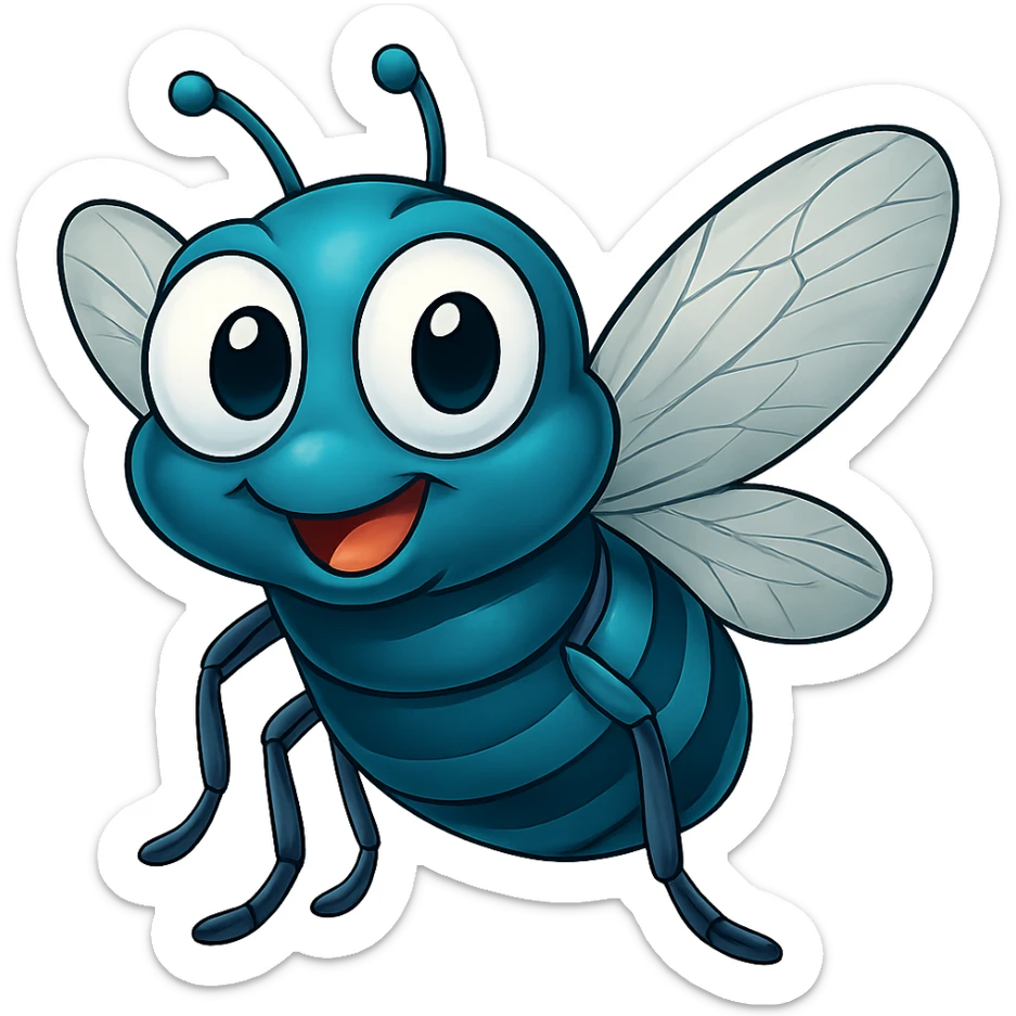 can you mix these two images, make it 3d cartoony and cute. trasparent background sticker