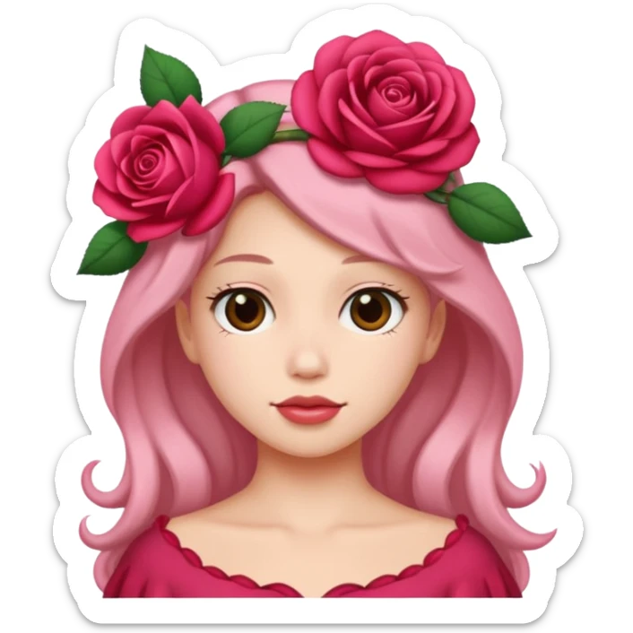 Jennie rose sticker