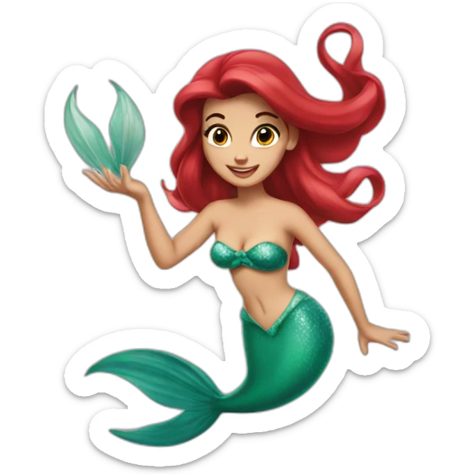 Ariel sticker