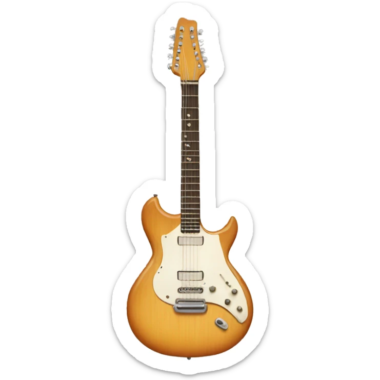 guitar sticker