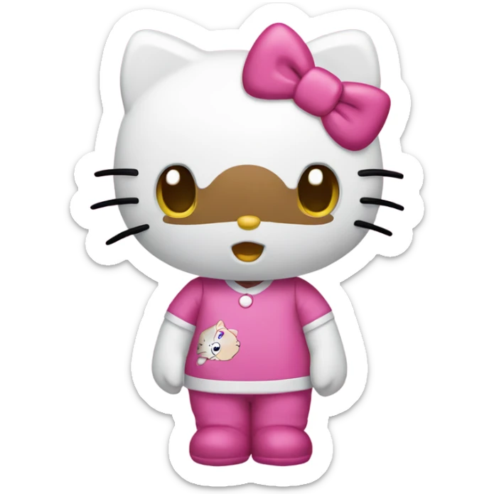 hello kitty  sticker