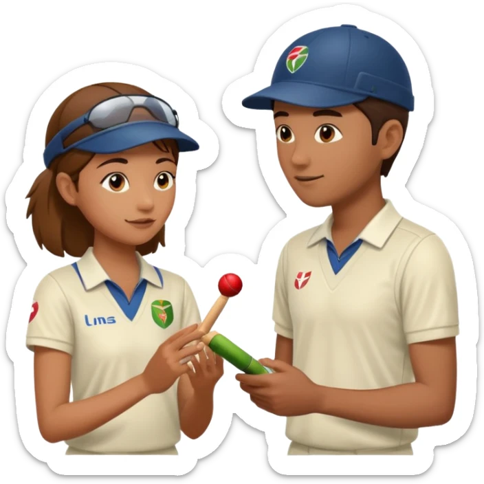 Mujhko ek app Banakar cricket ka jisse sath mein baithkar Khel sake usko aur samne wale se baat bhi kar saken Aisa option do ek aur ka sticker