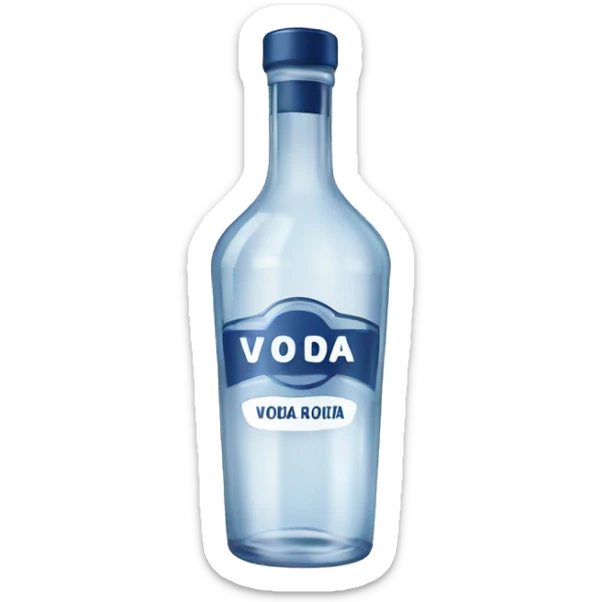 Vodka sticker