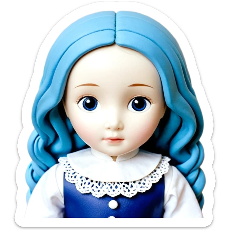 Акула в кроссовках голубых найк sticker