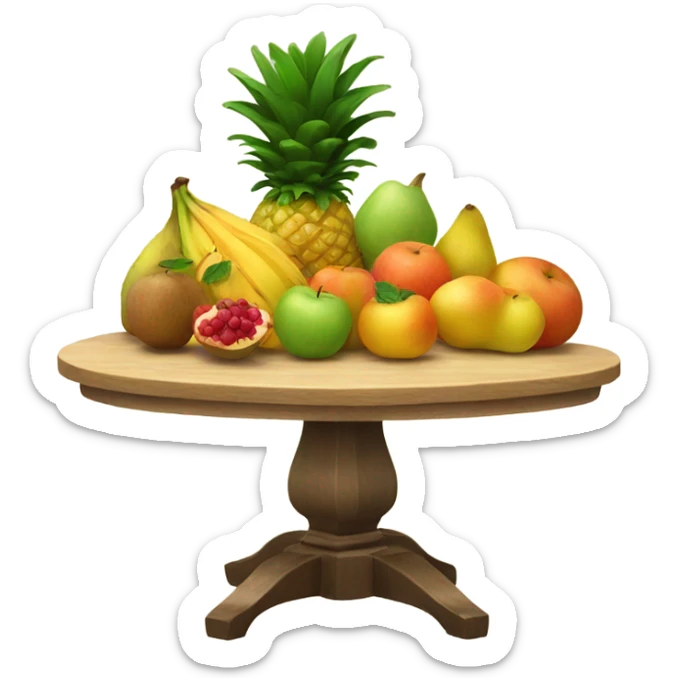 FRUIT TABLE sticker