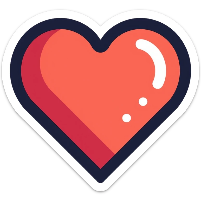 heart sticker