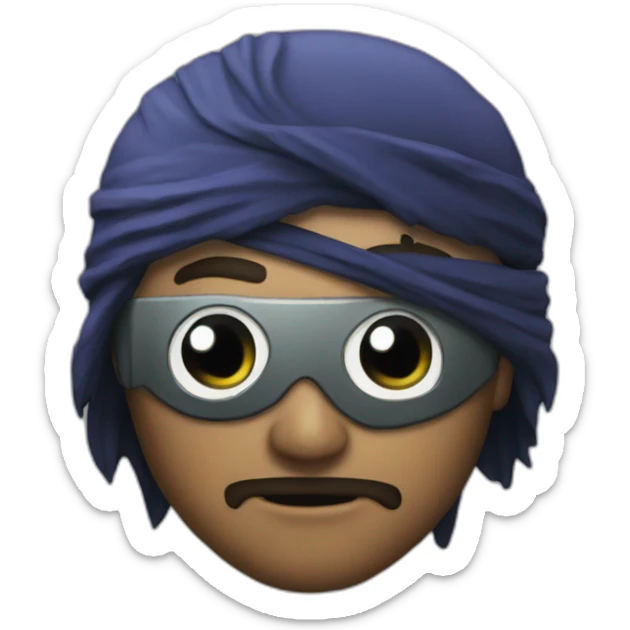 Space pirate sticker