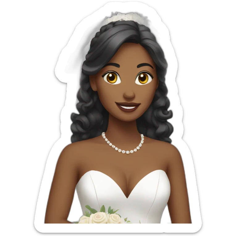 bride sticker