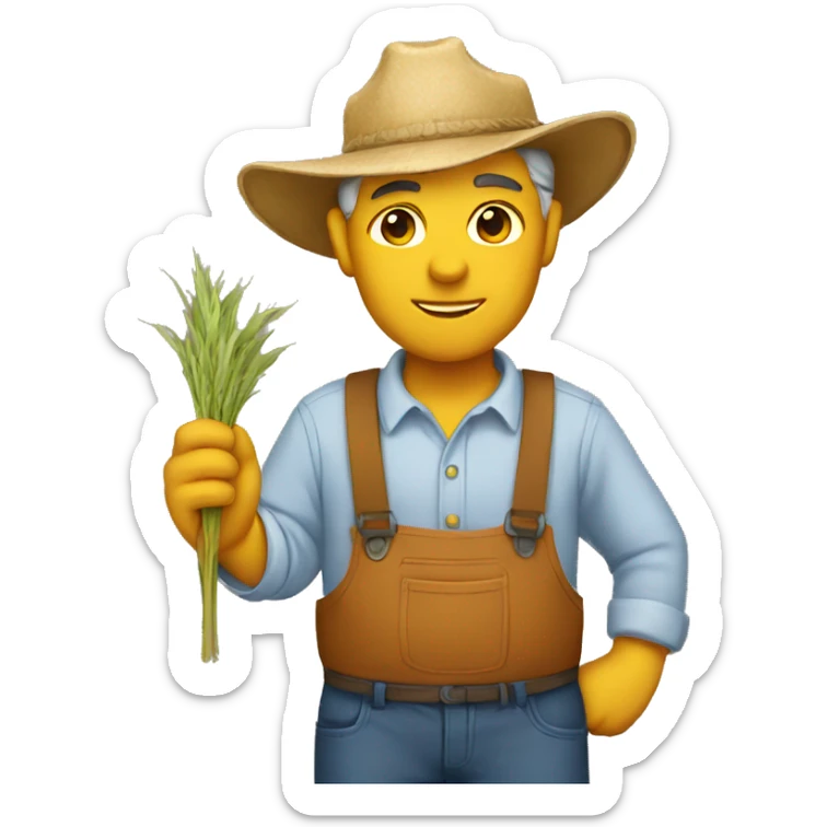 farmer sticker