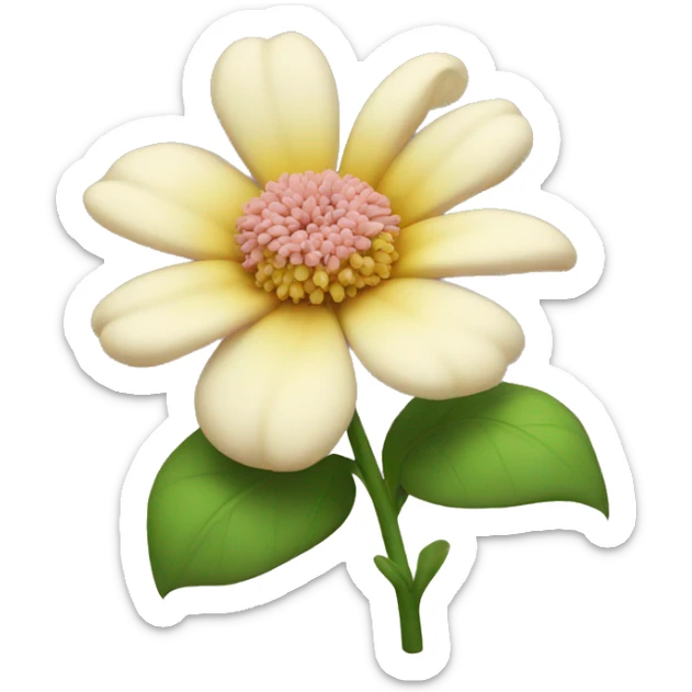 Flower sticker