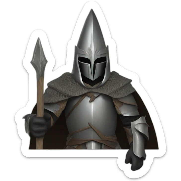 witch-king of angmar lord of the rings movie character sticker