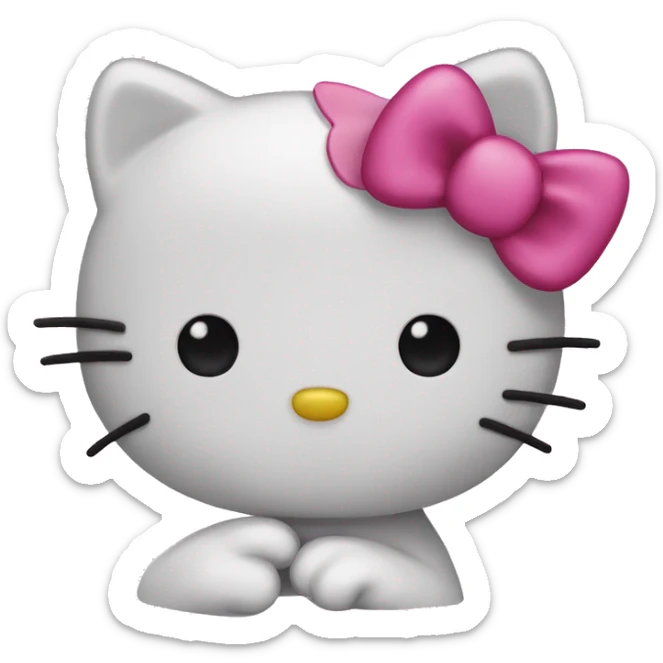 hello kitty  sticker