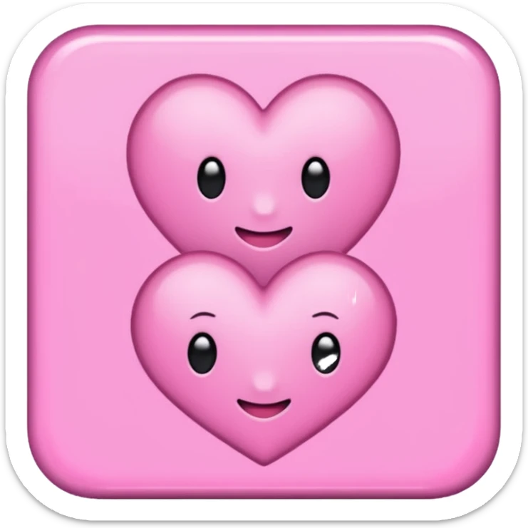 Cartel en rosa que diga “Estás muy cariñosito, ¿se desconectó la otra?  sticker