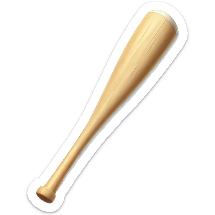 Baseball bat sticker