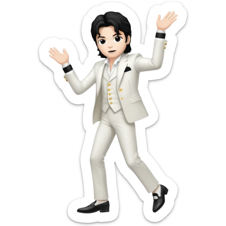 Ayuwoki Michael Jackson sticker