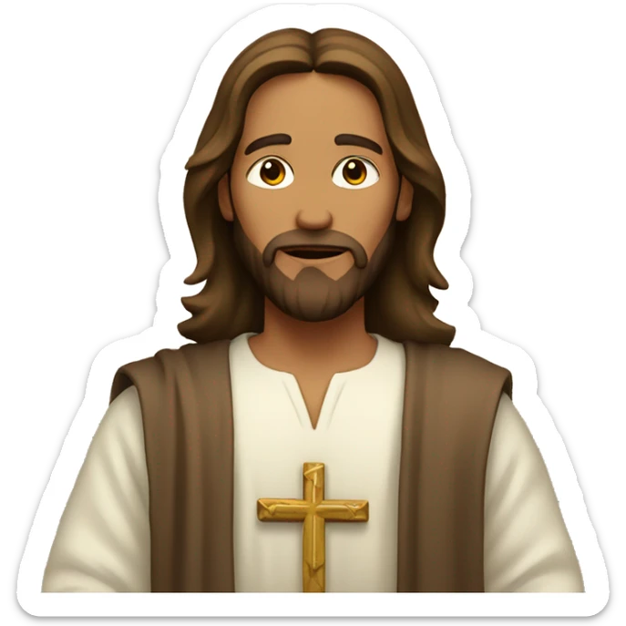 Jesus sticker