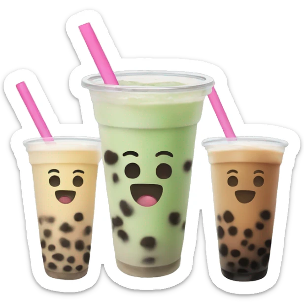 Boba Tea sticker