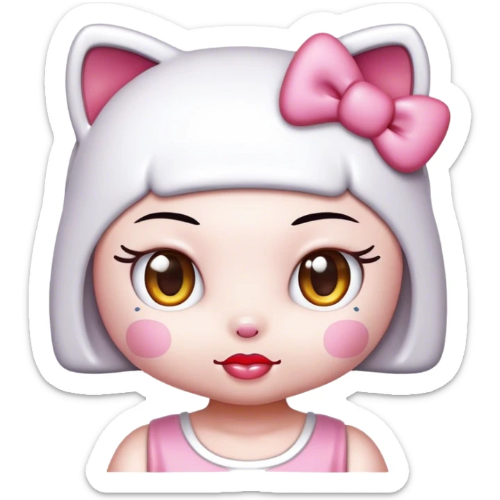 hello kitty  sticker