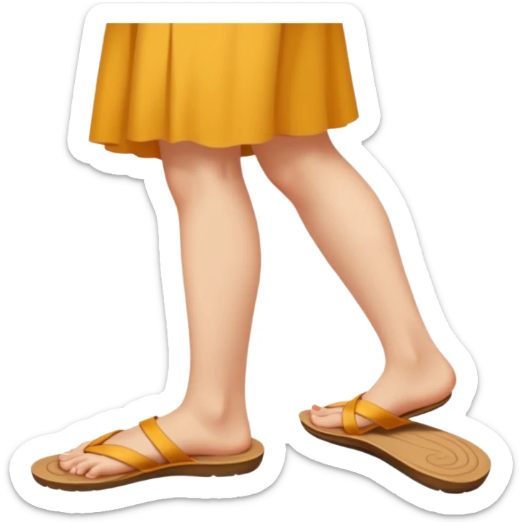 a woman sitting barefoot with one talking detailed pretty face on each sole sticker