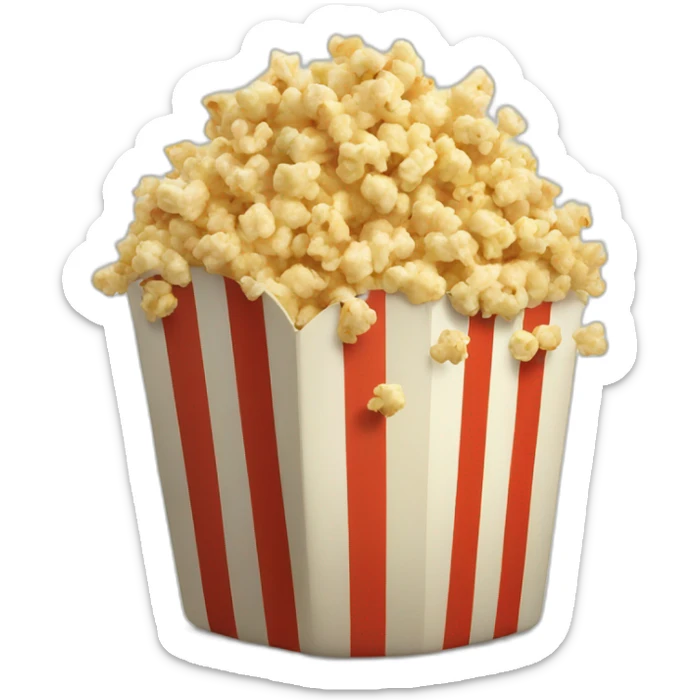 popcorn sticker