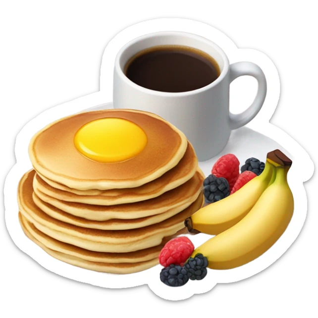 Breakfast time sticker