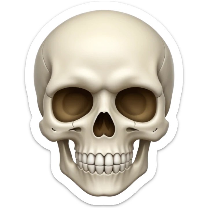 череп череп sticker