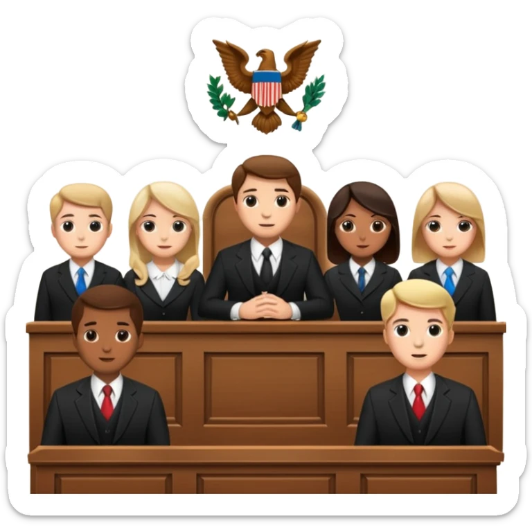 Order in Court sticker