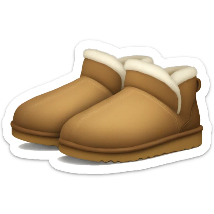 Ugg slippers sticker