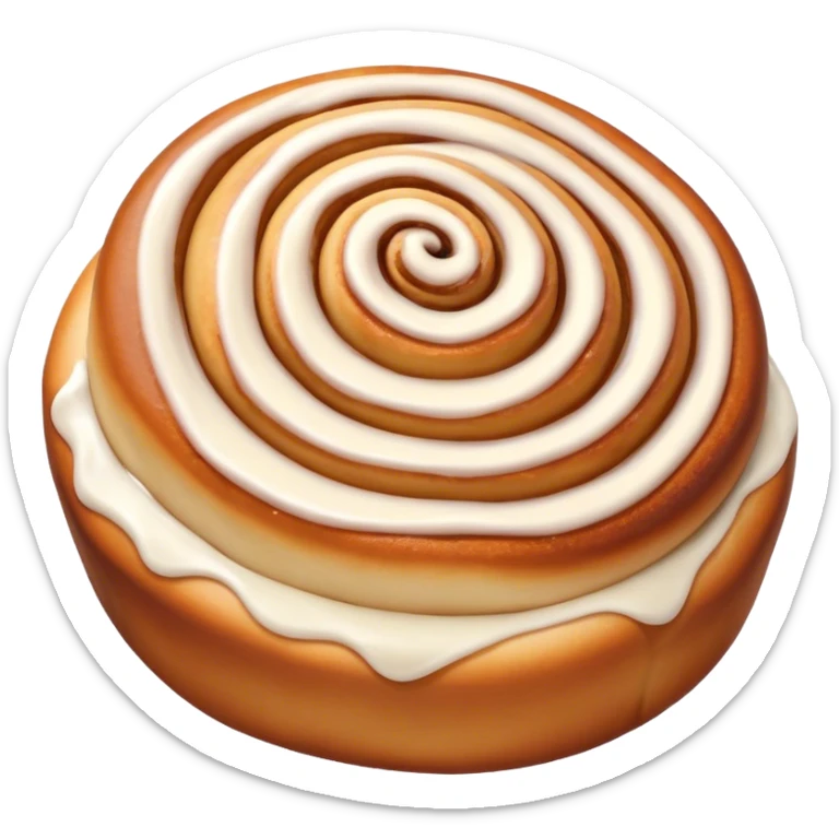 cinnamon roll sticker