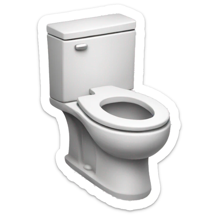 Skibidi toilet sticker