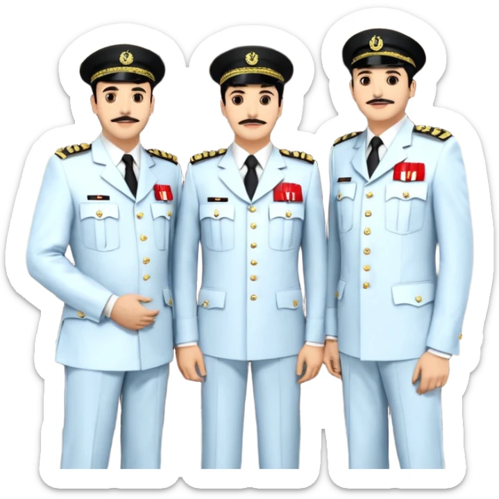 SARI SAÇLI SAÇININ YARISI SOLA DOĞRU DİĞERİNİN SAĞ TARAFTA AMA DÜZ DURAN KAHVERENGİ GÖZLÜ UZUN KİRPİKLİ BUĞDAY RENKLİ KIRMIZI ÜNİFORMALI BİR ERKEK ÇOCUK sticker