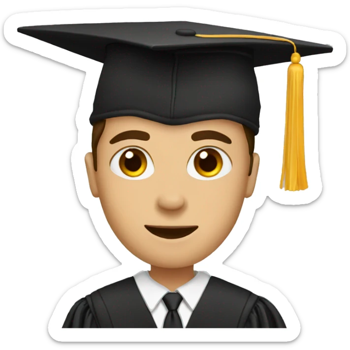 Graduate sticker