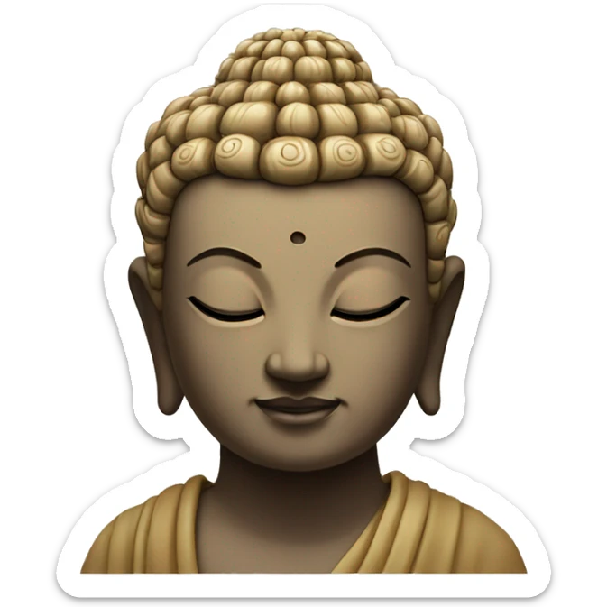 Buddha sticker