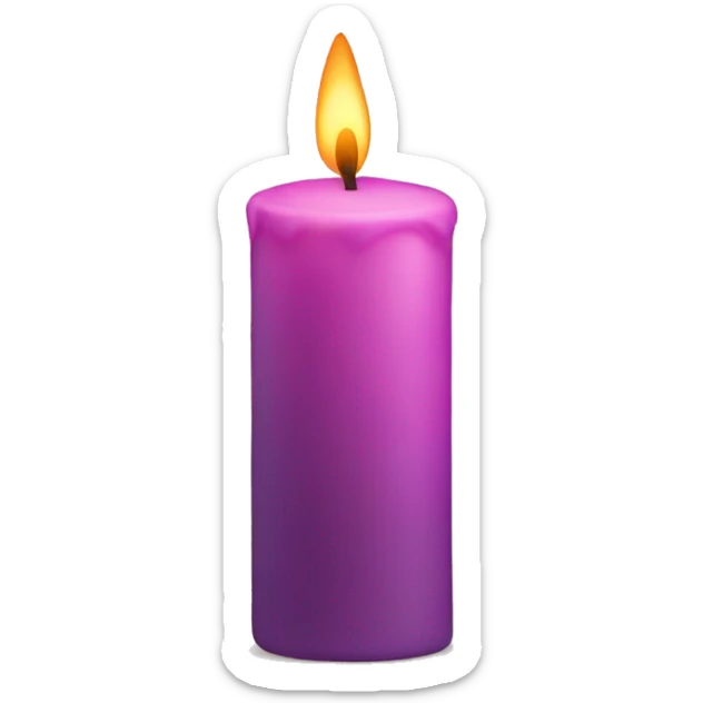 Candle sticker