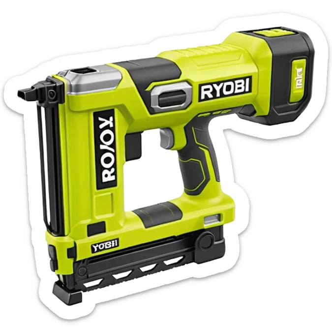 RYOBI 18V ONE+ AirStrike 18-Gauge Cordless Brad Nailer   sticker