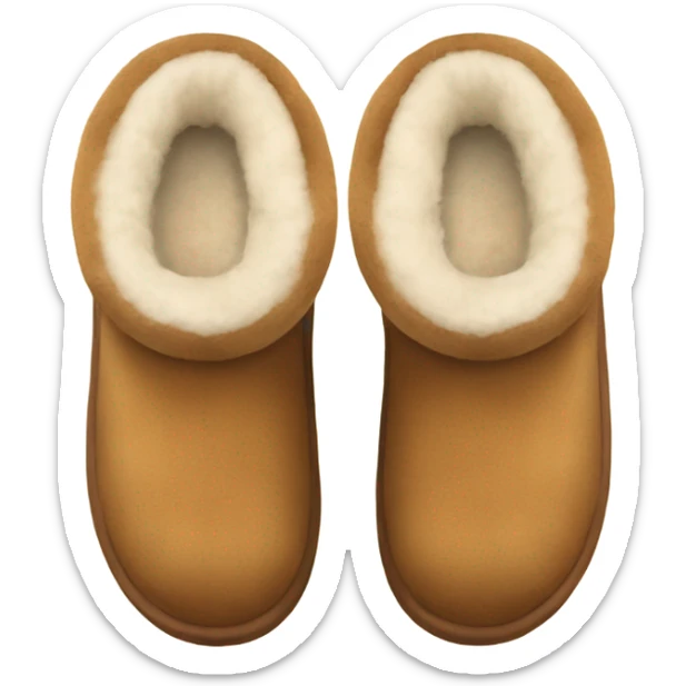 UGG slippers  sticker